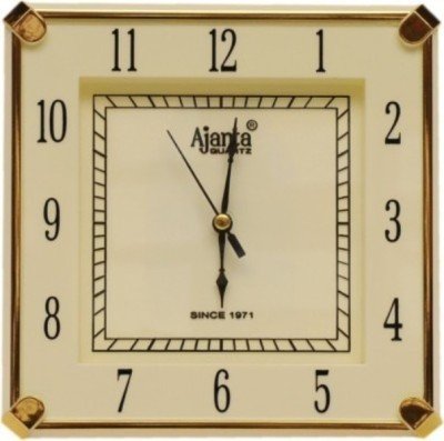 Ajanta Simple Clock (Yellow, 421) (B00F9X1264) Amazon Price History, Amazon Price Tracker