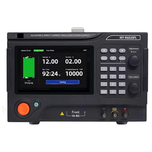 Fuente alimentacion regulable, Fuente de alimentación CC carga batería programable laboratorio(ETM-2050PC)