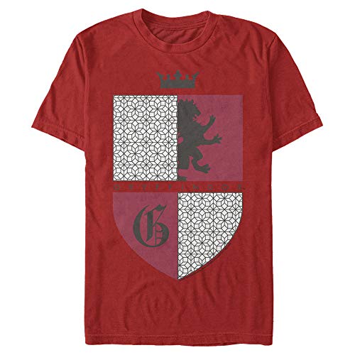 Image of Warner Bros Men's Gryffindor Shield T-Shirt, Red, XL