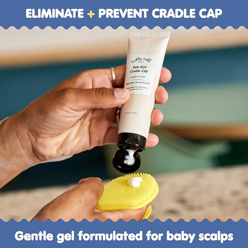 image for TUBBY TODD Cradle Cap Baby Hair Treatment Kit - Includes Bye-Bye Cradl
