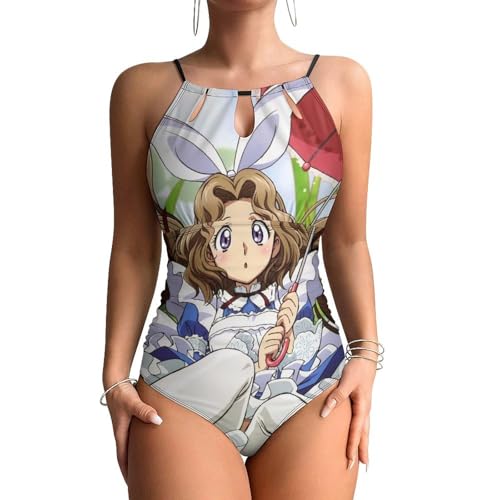 Beachwear une pièce imprimé dessin animé idéal pour les vacances à la plage et spa
