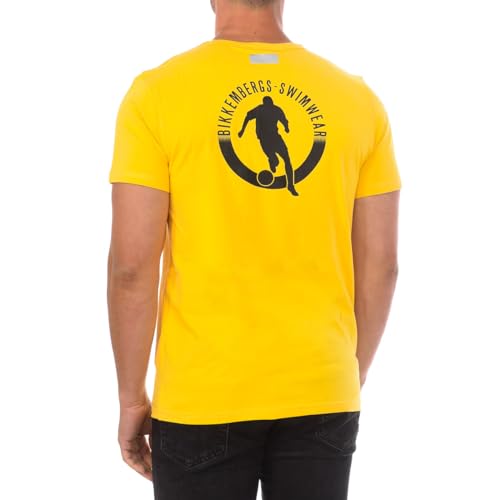 T-shirt Bikkembergs Stretch Homme avec dos imprimé original