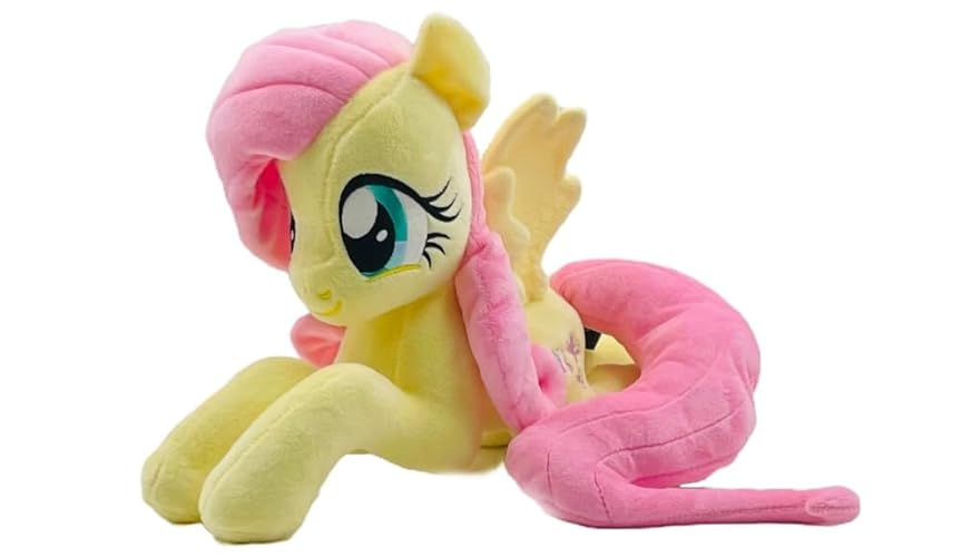 Symbiote Studios My Little Pony | Fluttershy Cuddle Plush Toy | Officially Licensed Product | Ages 3+, Yellow