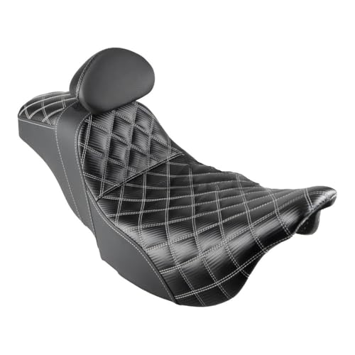 Asiento Street Glide para rutas largas en pareja con conductor y pasajero confort total