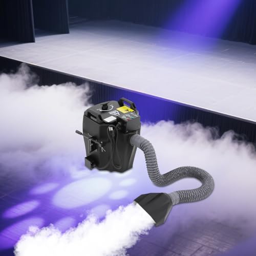 Image of 3500W Professional Dry Ice Machine, Low Lying Fog Machine with 2.6 Gallon Tank & Manual Control, Creates Heavy Ground Fog for Stage, Wedding, Party, Haunted House, Halloween Effects