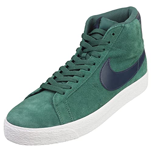 Nike SB Zoom Blazer Mid Chaussures, Noble Green Midnight Marine, 44.5 EU