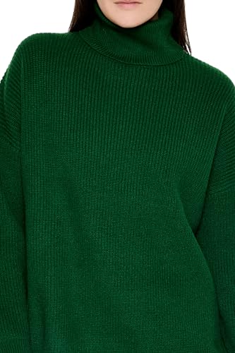 Forever 21 Women's Ribbed Knit Turtleneck Sweater3