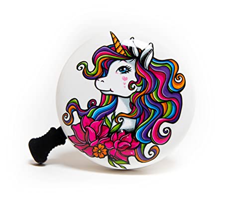 DayJay Campanello per bici con unicorno per