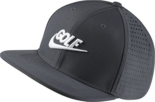 Nike Golf AeroBill Snapback Golf Hat Dark Grey Style #868377-021 Adjustable
