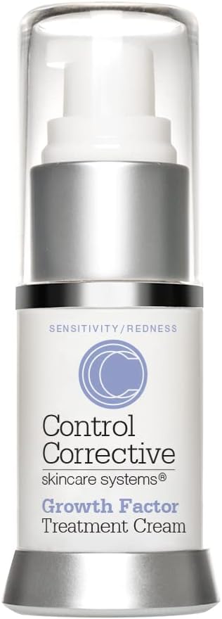 CONTROL CORRECTIVE Growth Factor Treatment Cream, 0.5 Oz - An Elegant Facial Cream For Calming Down Skin After Peels, Microdermabrasion Or Retinol Usage, Diminishes Visible Scars, Soothes Irritation