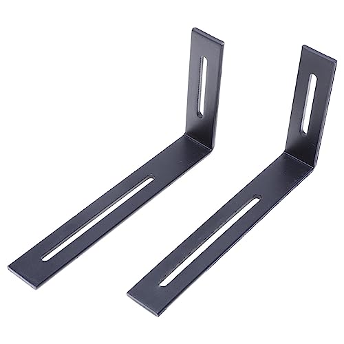 NUOBESTY 2 Soportes Fijos Para Esquinas De Muebles Soportes De Ángulo Recto Soportes Para Estantes Soportes De Esquina Para Estantes Soportes De Esquina Para Muebles Soportes De