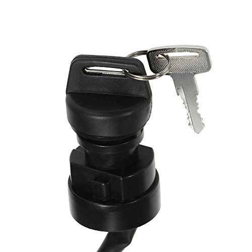 Yorten Chave de ignição compatível com YAMAHA BIG BEAR 400 YFM400 YFM 400 2X4 4x4 2002-2006