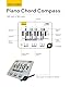 Piano Chord Compass – Klavierakkorde lernen – Ultimatives Werkzeug für Anfänger – Musikproduktions-Akkordhilfe, Akkorde lernen, Spieltechniken erweitern