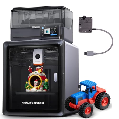 Anycubic Kobra S1 Combo 3D-Drucker Mehrfarbig für...