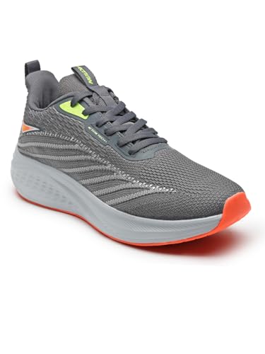 Image of Action | Athleo | BULLET-1101 | Men's | Lace-Up | Running | Shoes | Stylish | Lightweight | Comfortable | Trendy | Sports | Shoes