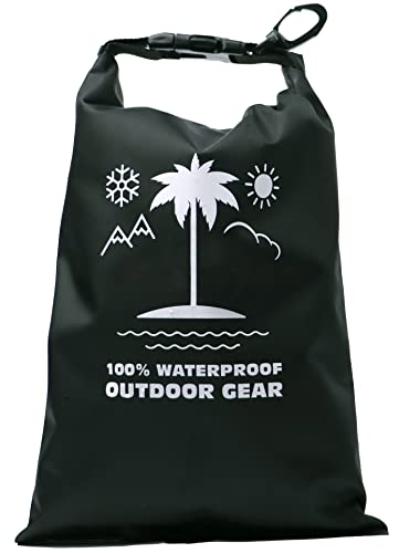 DIVCHI Boots-Trockentaschen, wasserdicht, für Driften, Bootfahren, Kajakfahren, Angeln, Rafting, Camping, Kanufahren, Surfen, Schwimmen, Strand Cover