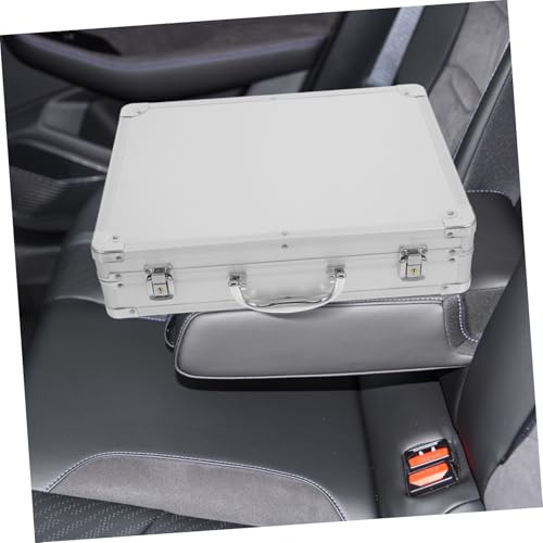 NUOBESTY Aluminum Carrying Case Portable Shockproof Briefcase for Tools Accessories Capacity Hard Case Organizer for Professionals and DIY Enthusiasts4