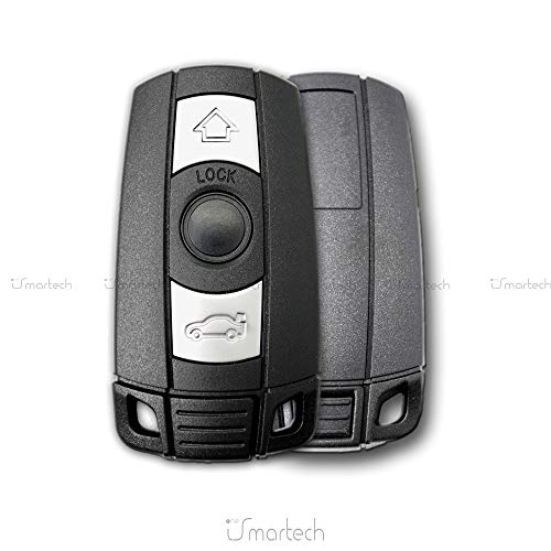 1neiSmartech Coque Et Lame Amovible Pour Clé Télécommande 3 Boutons De Voiture