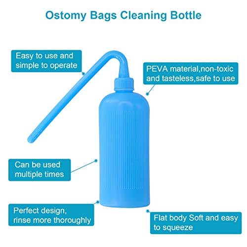 Konweda Colostomy Bag Cleaning Tool,Ostomy Bag Washing Bottle #TOP3