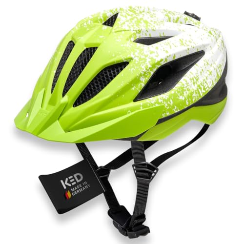 Street Jr Pro Kinder- und Jugend-Fahrradhelm mit LED Rücklicht, 300g, Made...