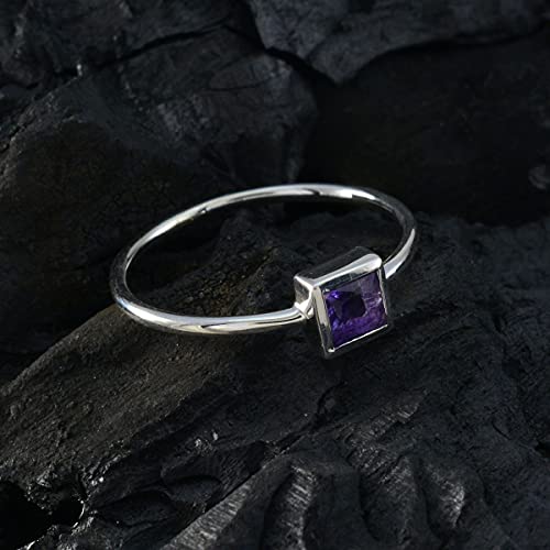 Bague améthyste originale en argent 925 pour sublimer vos tenues - 4