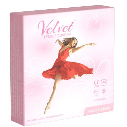 Image of Moods Velvet Female Condom - 3 Condoms (Pack of 3)
