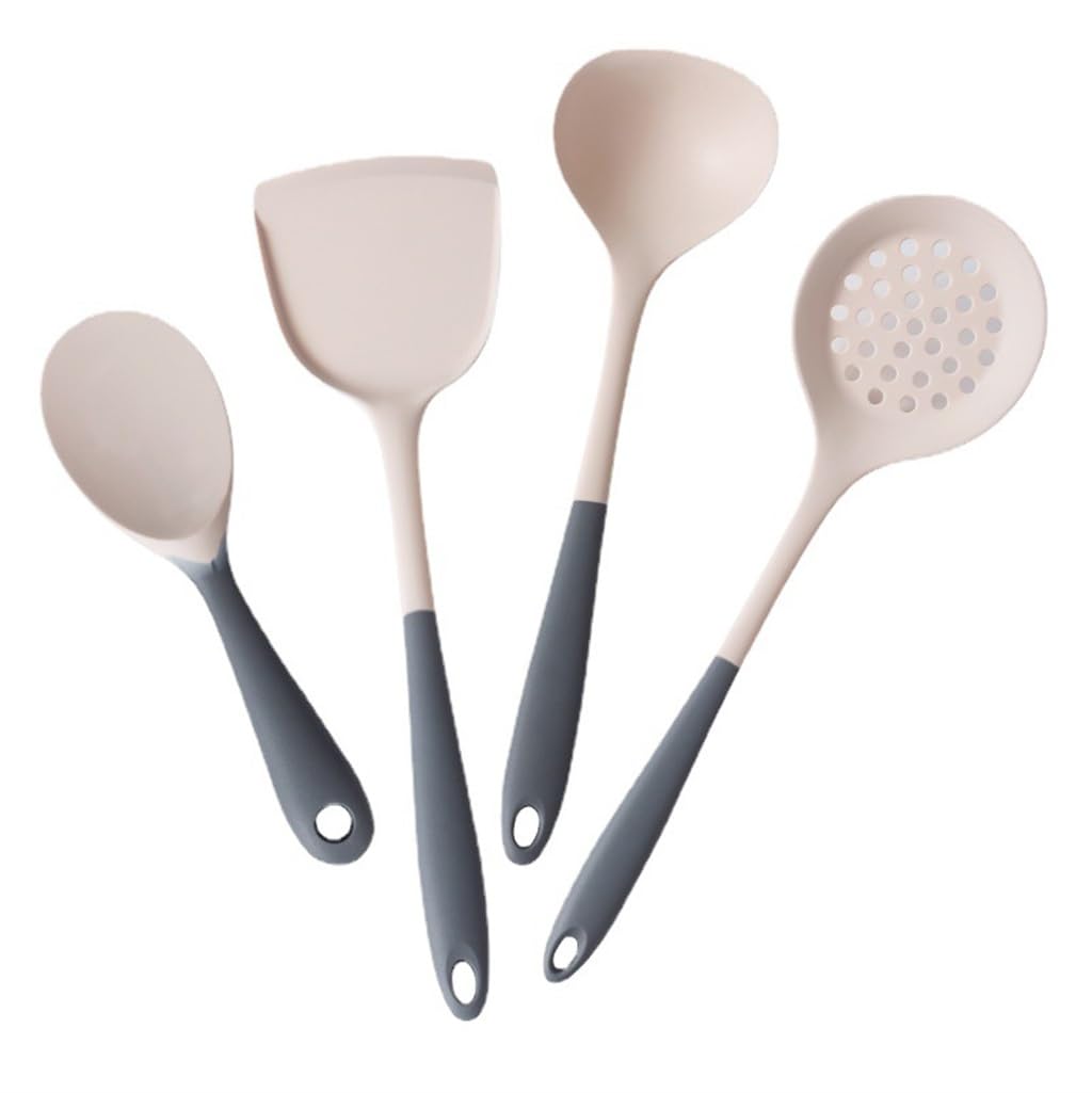 Spatule À Frire, Cuillère À Soupe Domestique, Cuillère À Frire Résistante Aux Hautes Températures, Ensemble D'ustensiles De Cuisine Antiadhésifs