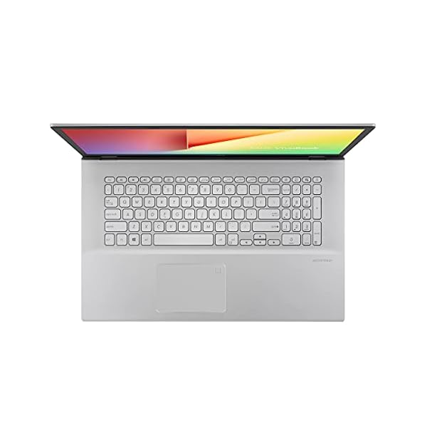 ASUS VivoBook 17 K712EA Thin and Light Laptop, 17.3” FHD Display, Intel Core i7-1165G7, 16GB DDR4 RAM, 1TB PCIe SSD, Windows 10 Home, Fingerprint, Transparent Silver, K712EA-DS76