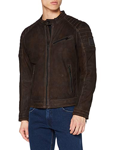 Strellson Premium Herren S.C.Rovio 110099 Lederjacke, Pinstripe, 54