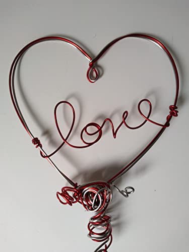 Heart Love Tree Topper In Red, Black, Pink And More For Christmas, Valentine's Day Decorating #TOP5