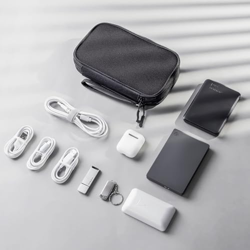 Organisateur Cables Voyage : ProCase Pochette pour Chargeur et Câbles, Sac de Voyage Électroniq... – Image 4
