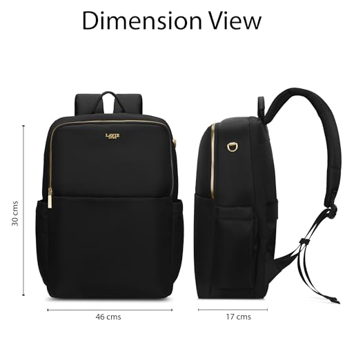 Image of Lavie Luxe Women's Zenia Laptop Backpack | Fashion Backpack for Work | Ladies Purse | Stylish Shoulder Bag | Gift For Women