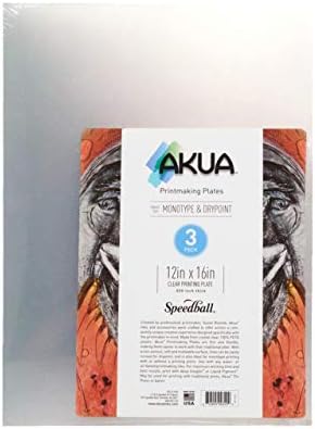 Akua Printmaking Plate, Clear