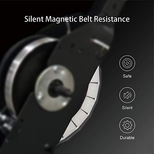 ECHANFIT Indoor Cycling Bike Folding Magnetic Exercise Upright Bike Stationary with 16 Levels Resistance Arm Training Bands and Electronic Display - Home Fitness Guru ECHANFIT Indoor Cycling Bike Folding Magnetic Exercise Upright Bike Stationary with 16 Levels Resistance Arm Training Bands and Electronic Display - Image 4