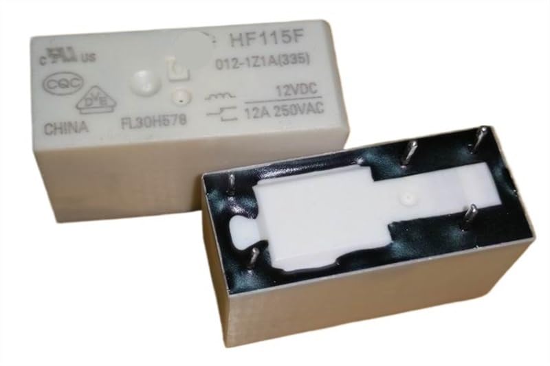 POWTAXBJGD HF115F 012-1Z1A(335) ; HF115F 024-1Z1B(610) ; HF115F 012-1ZS1 ; (115F-1C-5P-24V-12A) Relay 5 pins(HF115F 012-1Z1A(335))