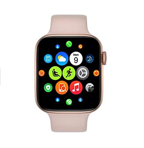FT80 Smart Watch Size 44 MM Full Touch Screen Bluetooth Call Push  Notifications With Detachable Silicone Band For IOS \u0026 Android - Rose Gold x  Pink: Buy Online at Best Price in