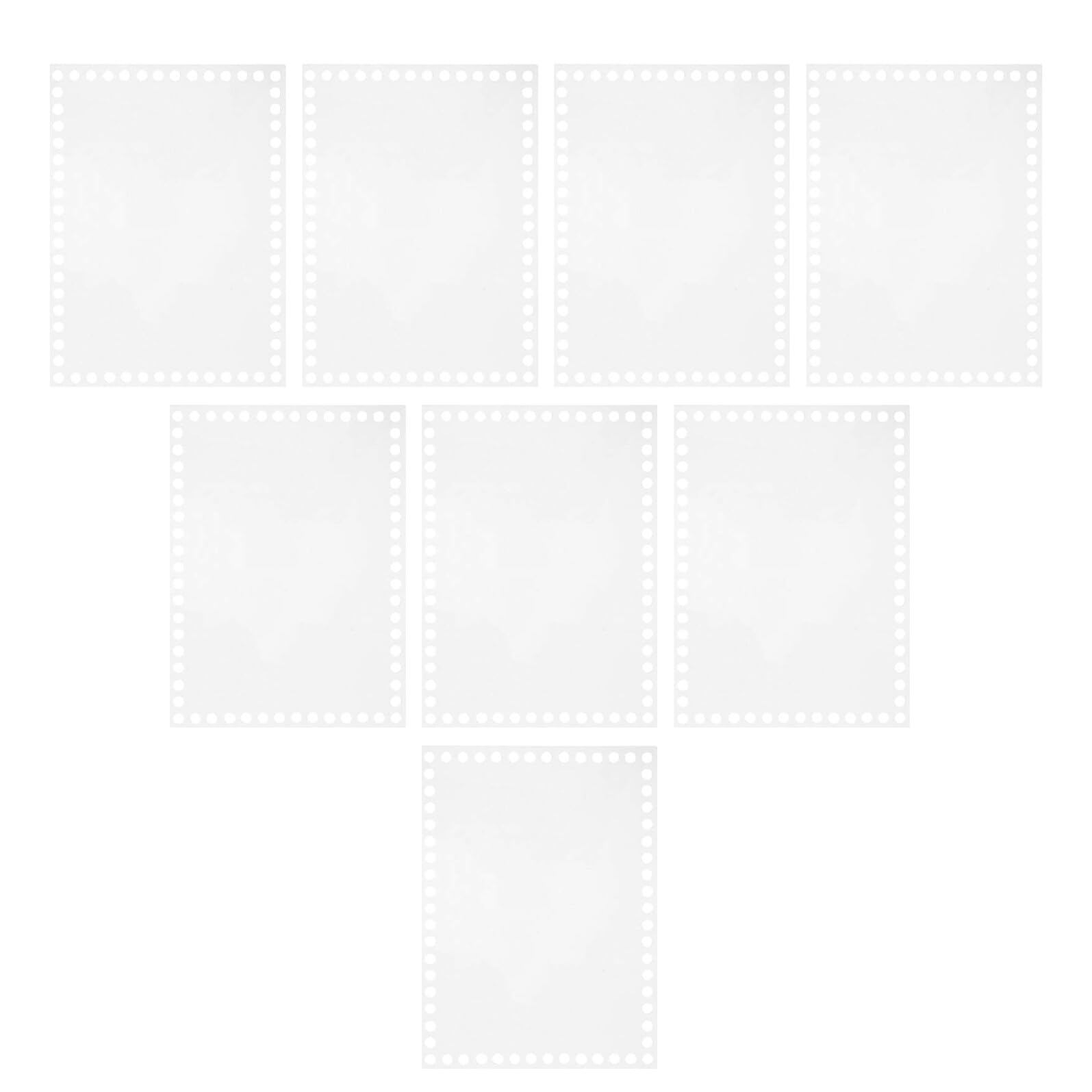 Fond de panier acrylique transparent pour organiser votre maison avec le tricot DIY