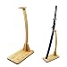 Munetoshi Deluxe Vertical Shogun Style Upright Katana Stand Sword Display Natural
