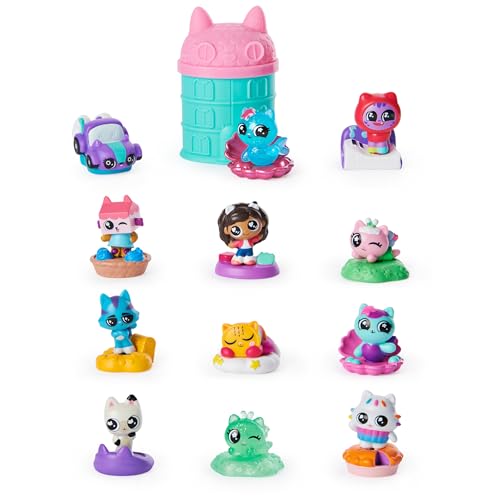 Gabby’s Dollhouse, Meow-Mazing Mini Figures 12-Pack (Amazon Exclusive), Kids Toys for Ages 3 and up