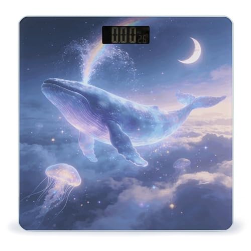 Báscula digital para baño Dreams of Whales in The Clouds miniatura 1
