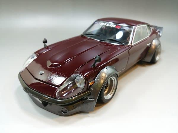 Amazon.co.jp: ○京商 1/18 日産 フェアレディZ カスタム品 マルーン 