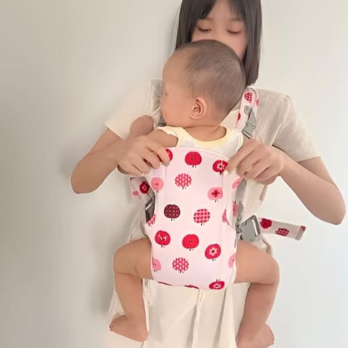 Image of Bembika Baby Carrier Newborn to Toddler with Multiple Positions Infant Carrier Soft Baby Holder Kangaroo Bag Sling Carrier All Seasons - Apple