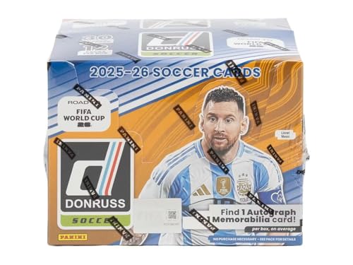 2025/26 Panini Donruss Road to FIFA World Cup Soccer Hobby Box
