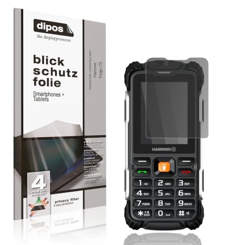 Protection écran confidentialité dipos pour smartphone Hammer Forge LTE