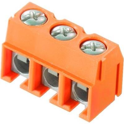 Legrand 1791620000 PM 5.00/3/90 Bornier de Carte Circuit Imprimé Orange