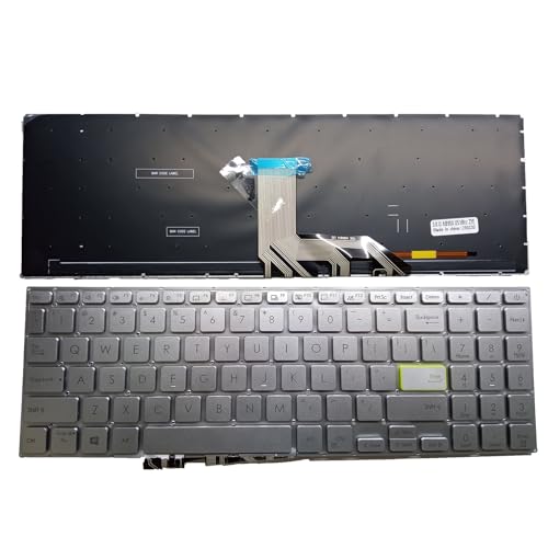 Clavier ASUS VivoBook 15 X513EA remplacer touches défectueuses US silver