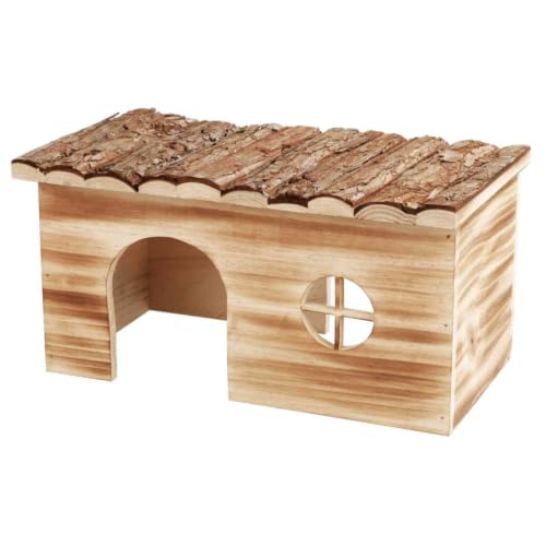 Trixie 61974 Natural Living Haus Grete, geflammt, 35 × 18 × 20 cm