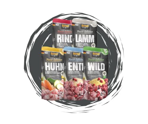 Produktbild von Belcando Ente mit Reis und Preiselbeeren - 30 x 125 g