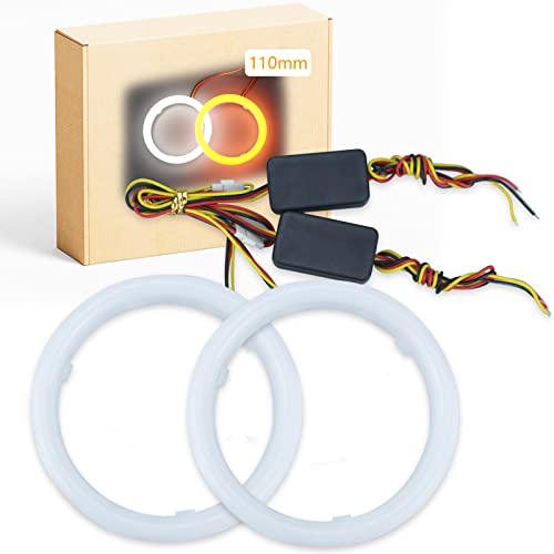 GZRUICA CJO LED 110MM wbhCg tHOv EBJ[ zCg/Ao[؂ւ 4014fq 132A Jo[t t ԗp oCNp DC12V 2Zbg ėp