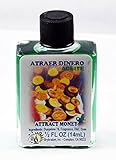 1 PC BRYBRADAN Attract Money Spiritual Oil-ATRAER Dinero ACEITE ESPIRITUAL -1/2 FL OZ 14.7ML